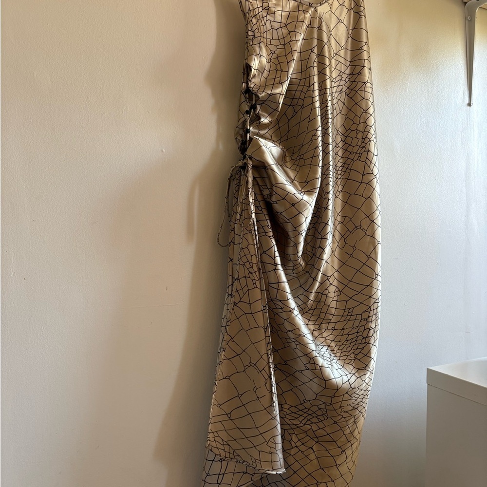 Vintage maxi slip dress (M) - Picture 5 of 8